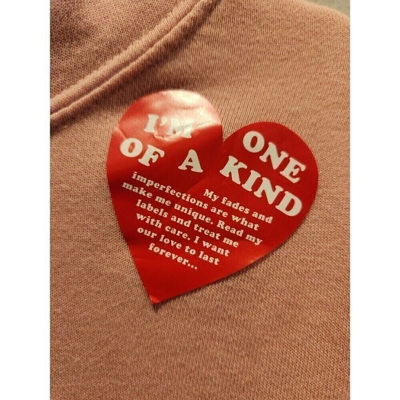 Wildfox Womens Olivia Tie-Dye Hoodie Nwt Sz M Front Hoodie Pocket Crop Relaxed - Picture 8 of 11